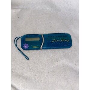 Dear Diary By Tiger Electronic Diary 1999 Vintage Teen Works Tested